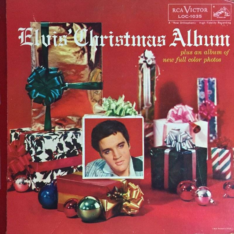 Elvis Presley Elvis Christmas Album : LP Front